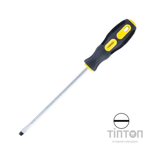 Викрутка Sigma шліцева SL5.0x150мм CrV (4006371)