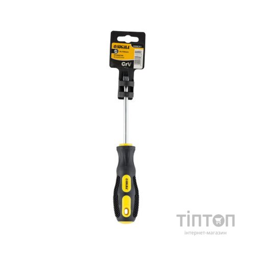 Викрутка Sigma шліцева SL6.0x100мм CrV (4006381)