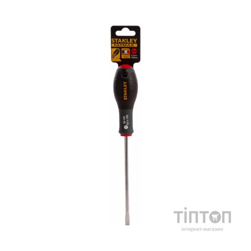 Викрутка Stanley FatMax, шліц SL6.5х150мм, жало, що розширюється. (0-65-141)
