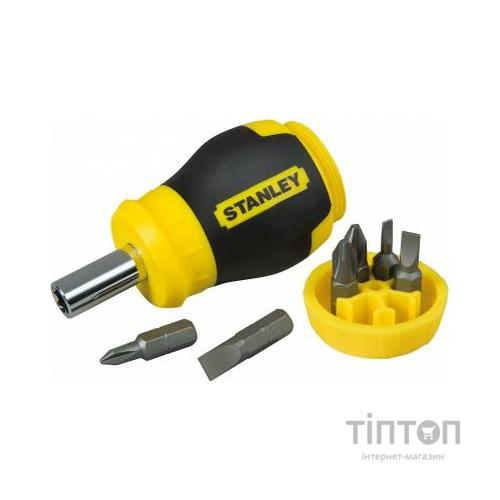 Викрутка STANLEY Multibit Stubby 0-66-357