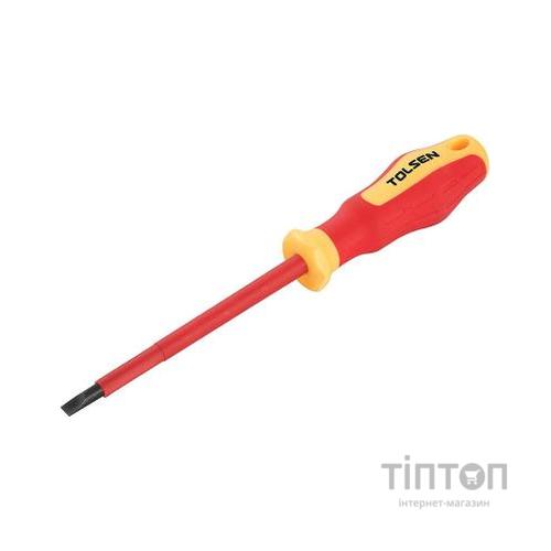 Викрутка Tolsen діелектрична прямий шліц 6.5х150 мм (38003)