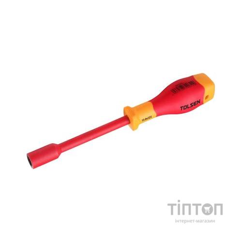 Викрутка Tolsen діелектрична VDE гайковерт 10х125 мм Premium (V31210)