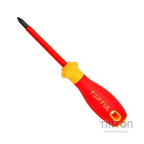 Викрутка Toptul хрестова PH3x150мм ізольована VDE Pro-Plus Series 1000V (FBEF0315V4)