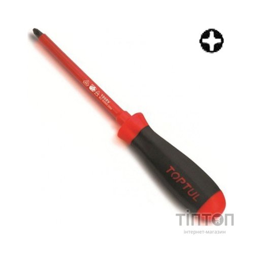 Викрутка Toptul ізольована PH3x150мм (1000V) (FBEB0315)