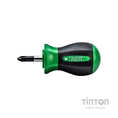 Викрутка Toptul коротка хрестова PH2x25 (FBBB0203)