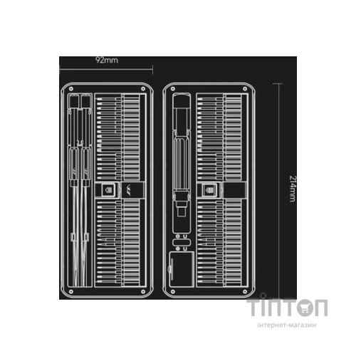 Викрутка Xiaomi JIMIHOME 80in1 Black (JM-GNT80)
