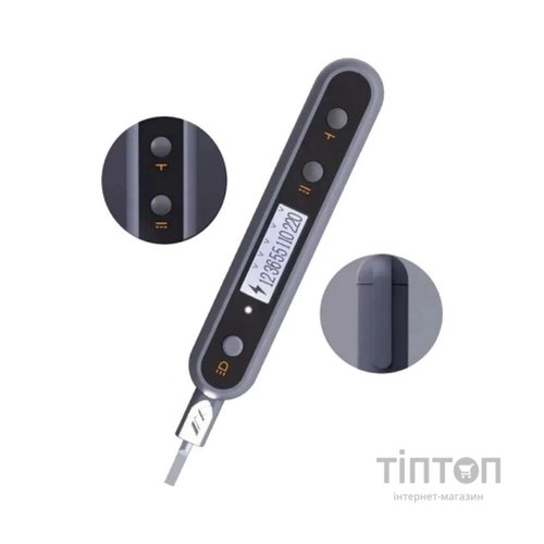 Викрутка Xiaomi JIMIHOME тестер напруги Digital Display Electric Test Pen Black (JM-G27004)