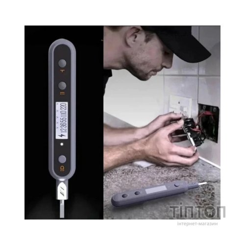 Викрутка Xiaomi JIMIHOME тестер напруги Digital Display Electric Test Pen Black (JM-G27004)