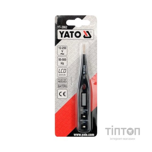 Викрутка Yato YT-2862 з тестером напруги (YT-2862)