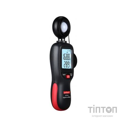 Вимірювач освітленості Wintact цифровий + термометр, Bluetooth 200000 Lux (WT81B)