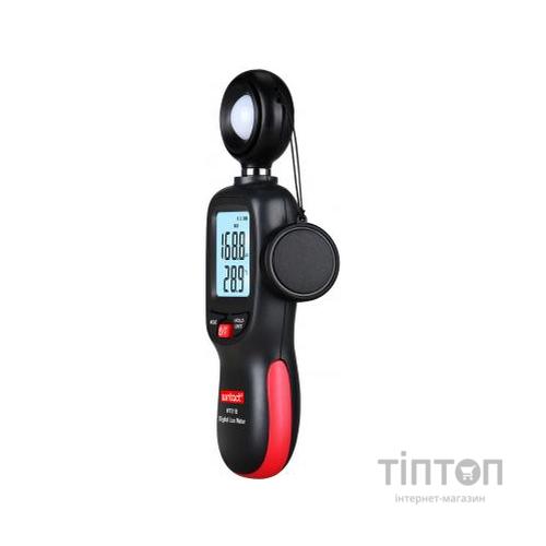 Вимірювач освітленості Wintact цифровий + термометр, Bluetooth 200000 Lux (WT81B)
