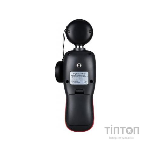 Вимірювач освітленості Wintact цифровий + термометр, Bluetooth 200000 Lux (WT81B)