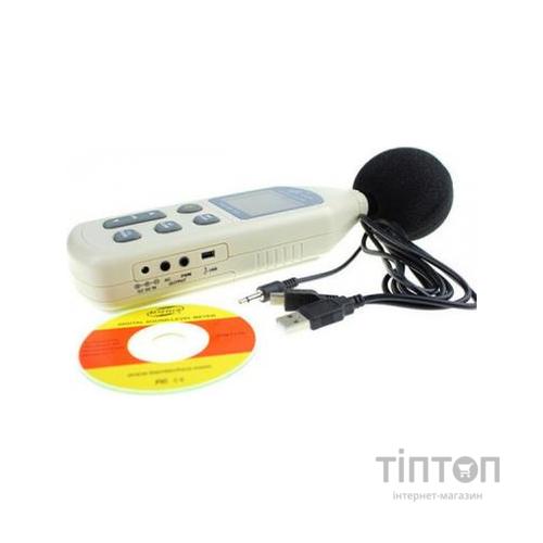 Вимірювач рівня шуму Benetech USB 30-130 дБ (GM1356)