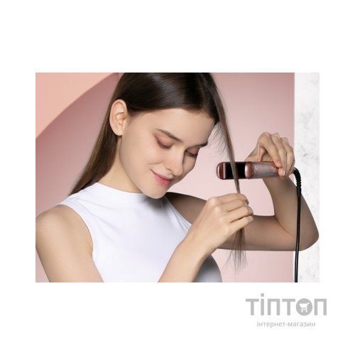 Вирівнювач для волосся Xiaomi Enchen Hair Curling Iron Enrollor Pink / White EU