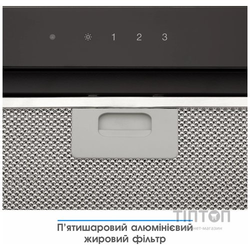 Витяжка Eleyus GEMINI 800 LED 52 BL