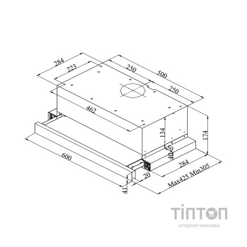 Витяжка кухонна Beko HNT61310X