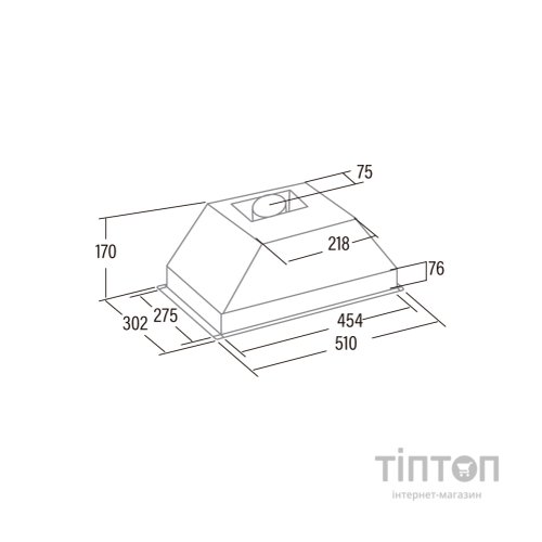 Витяжка кухонна Cata G-45 WH