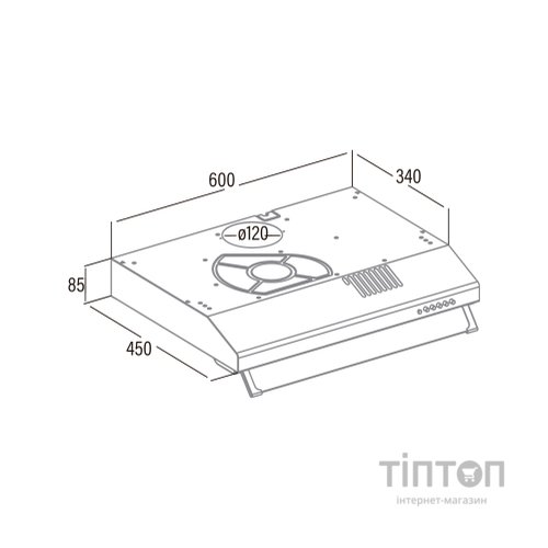 Витяжка кухонна Cata LF 2060 WH