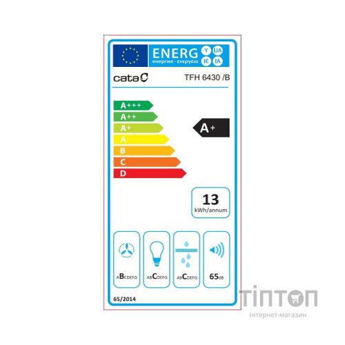 Витяжка кухонна Cata TFH 6430 gwh