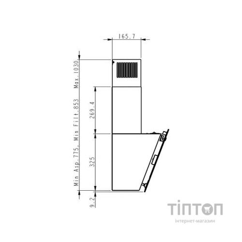 Витяжка кухонна Elica LIXA WH/A/60 (LIXAWH/A/60)