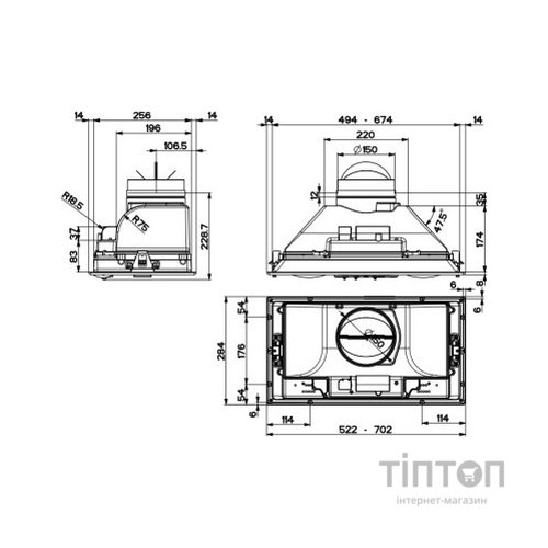 Витяжка кухонна Faber INKA SMART C LG A70