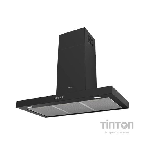 Витяжка кухонна Faber Stilo Comfort Bk Matt A90, чорний матовий (325.0618.783)