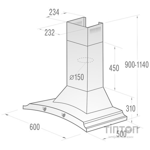 Витяжка кухонна Gorenje DK 63 MCLI
