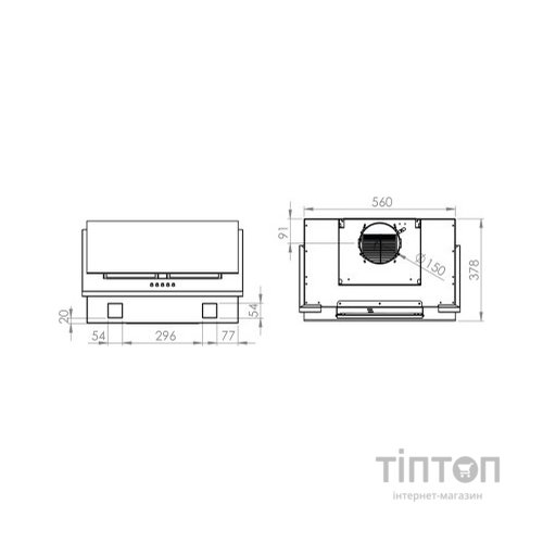 Витяжка кухонна Gorenje WHI6SYB