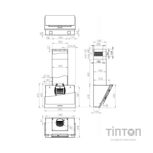 Витяжка кухонна Gorenje WHI6SYW