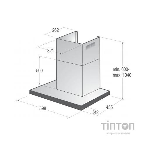 Витяжка кухонна Gorenje WHT6SYB
