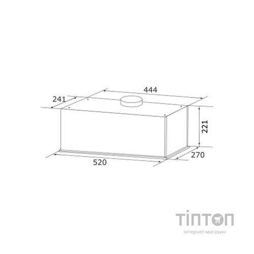 Витяжка кухонна GRANADO Palamos 3603-700 Inox (GCH486377)