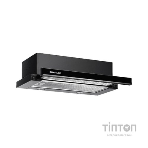 Витяжка кухонна GRANADO Telde 603-700 black glass (GCH16311)