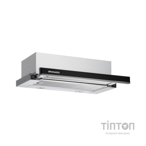 Витяжка кухонна GRANADO Telde 603-700 inox black glass (GCH16371)
