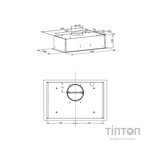 Витяжка кухонна Hansa OMP4211BH