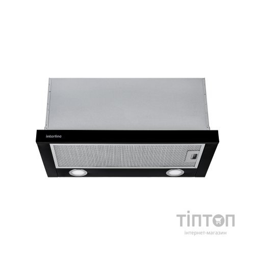 Витяжка кухонна Interline SHARK PLUS BL/S A/60