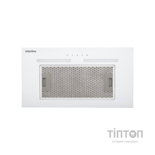 Витяжка кухонна Interline SWAY WH A/60 GL/S