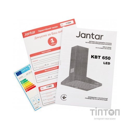 Витяжка кухонна Jantar KBT 650 LED 60 BL