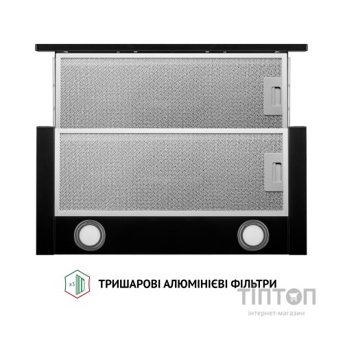 Витяжка кухонна Perfelli TL 6212 BL 700 LED