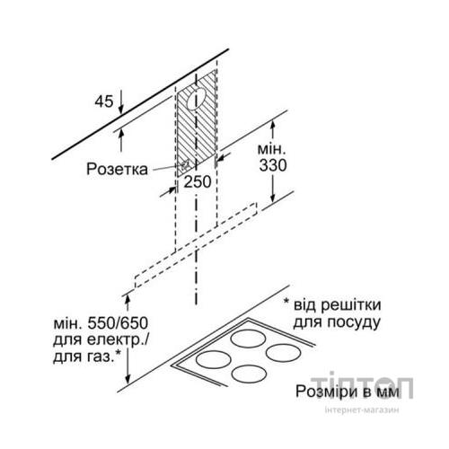 Витяжка кухонна Siemens LC97BHM50