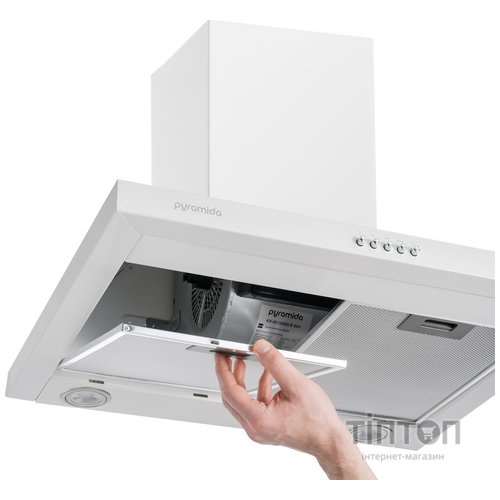 Витяжка Pyramida KX 60 (1000) B WH