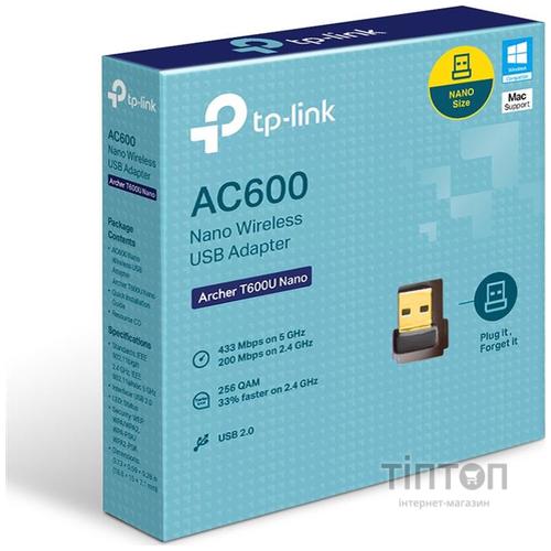 Wi-Fi адаптер TP-Link Archer T600U Nano