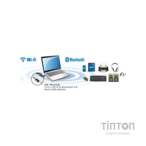Wi-Fi + Bluetooth адаптер Edimax EW-7611ULB