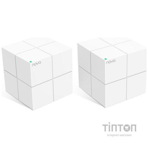 WiFi Mesh система Tenda Nova MW6 (2-pack) (AC1300, 2xGE WAN/LAN, Beamforming, MESH, MU-MIMO, 2-pack)