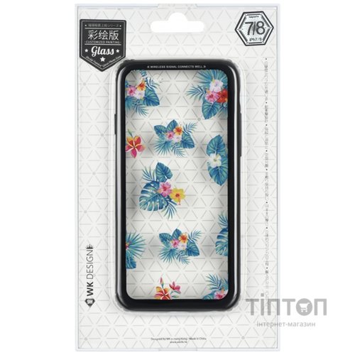Чохол до мобільного телефона WK iPhone 7/8, WPC-086, Flowers (JDK02) (681920359555)