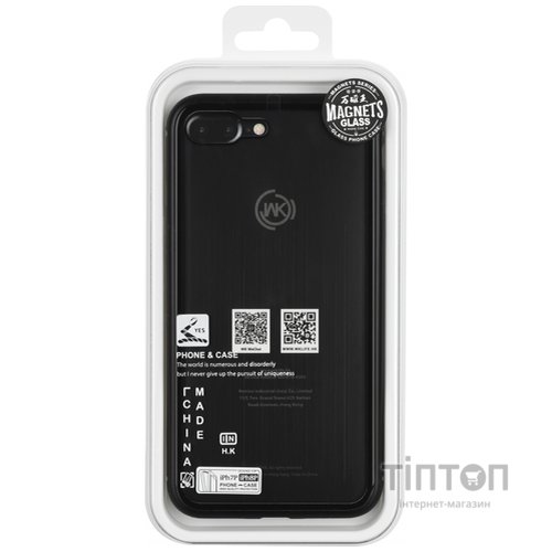Чохол до мобільного телефона WK iPhone 7/8+, WPC-103, black (681920378495)