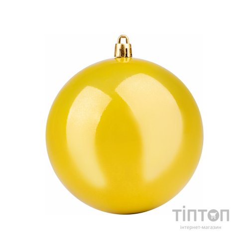 Ялинкова іграшка YES! Fun куля 10 см, грушева, перламутрова (973521)