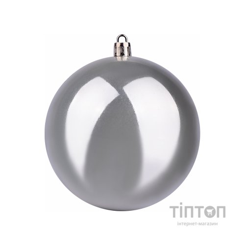 Ялинкова іграшка YES! Fun куля 10 см, перламутрова (973502)