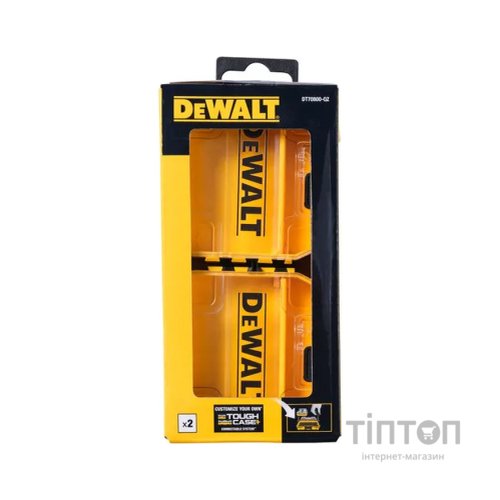 Ящик для інструментів DeWALT для біт системи TSTAK, 25мм.х25шт., 2 шт. (DT70800)
