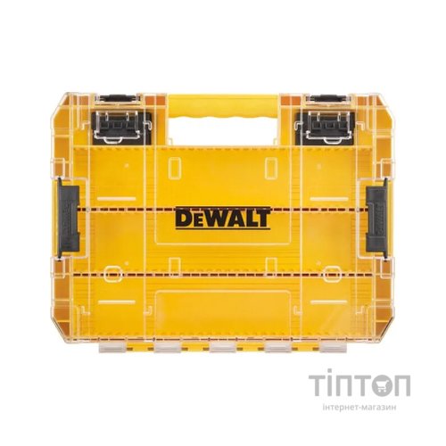 Ящик для інструментів DeWALT для біт системи TSTAK Tough Case L з роздільниками 6 шт (DT70839)
