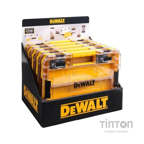 Ящик для інструментів DeWALT для біт системи TSTAK Tough Case L з роздільниками 6 шт (DT70839)